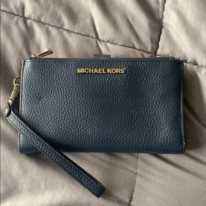 Michael Kors Navy Wallet